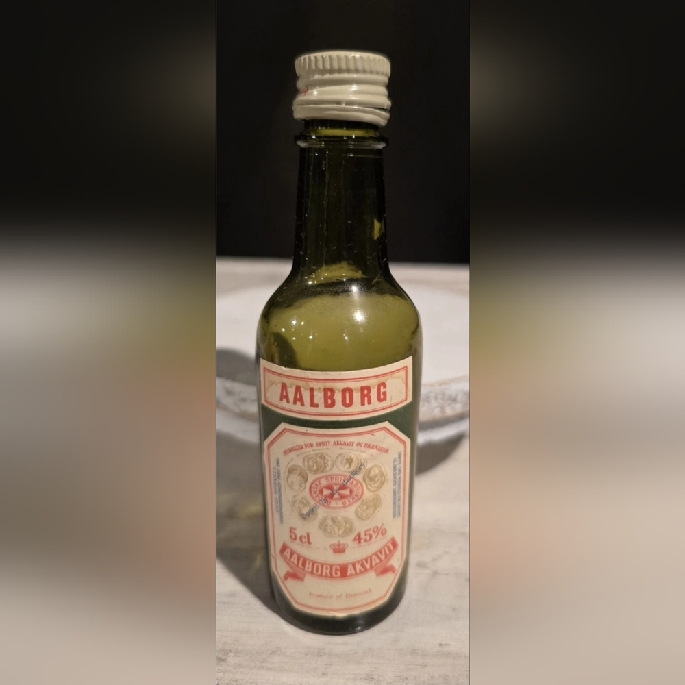 Aalborg Akavit Small Empty Bottle [Read Details]